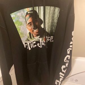 Tupac poetic justice pullover hoodie